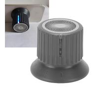 Jectse Altoparlante Magnetico, Altoparlante Wireless Portatile con Audio Surround a 360 Gradi e Manopola del Volume Regolabile, 5.3 per Giochi, Film Musicali (BLACK)