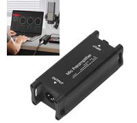 Jectse Amplificatore Audio Preamplificatore Microfonico, Guadagno 25dB, Alimentazione Phantom 48V, Preamplificatore Microfonico Dinamico con Uscita XLR, Preamplificatore Microfonico in