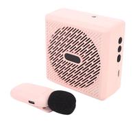 Jectse Amplificatore Vocale 2.4G, Amplificatore Vocale Wireless con Microfono a Lungo Raggio, Wireless Lavalier per Insegnanti, Ideale per Discorsi Pubblici,