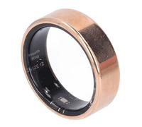 Jectse Anello Sanitario Intelligente, Monitoraggio del Sonno, Monitoraggio della Salute e dei Gradini, a Prova di Acqua, Adatti a Matrimoni, Feste (D'oro)