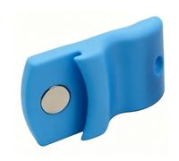 Jectse Apribarattolo Magnetico da 2 Pezzi, Apribarattolo Magnetico per Coperchi a Bocca Larga e Normale, Potente Sollevatore per Coperchio per Conservazione in Frigorifero, Strumento per Aprire (BLUE)