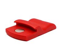Jectse Apriscatole Magnetico per Barattoli, Sollevatore Regolare per Coperchio a Bocca Larga con Potente Magnete, Strumento Apriscatole Facile Conservazione in Frigorifero (rosso)