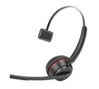 Jectse Auricolare Bluetooth Trucker, Cuffie Wireless a Orecchio Singolo con Microfono a Cancellazione di Rumore e Bluetooth 5.3, Batteria a Lunga Durata 80 Ore di Riproduzione, 60 Ore