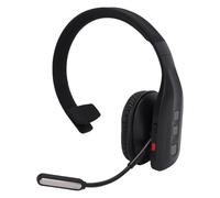 Jectse Auricolare per Camionisti, Microfono con Cancellazione del Rumore AI, Cuffie Wireless a Orecchio Singolo con Driver Dinamico da 40 Mm e Riproduzione a 60 Ore, per Team di Zoom