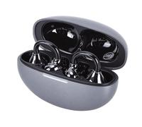 Jectse Auricolari a Morsetto, Cuffie Wireless Bluetooth 5.49 Aperte Sul Retro con Microfono per la Cancellazione del Rumore ENC, 80 Ore di Riproduzione IPX5 Auricolari Comfort (GREY)