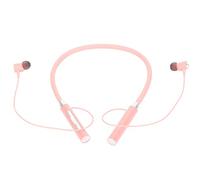 Jectse Auricolari con Archetto da Collo, Wireless Bluetooth 5.2 IPX5 Impermeabili, Cuffie Stereo Ergonomiche Magnetiche con Bassi Potenziati, Ideali per Allenamenti Sportivi e Corsa (PINK)