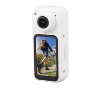 Jectse Azione da 2,7 KM della Fotocamera da 12 MP con una Fotocamera per il Corpo con Lenti Rotanti a 180 °, Video Registratore per Casco Portatile a Prova di Acqua per Motocicletta per