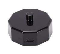 Jectse Base Caricabatterie per Spazzolino Elettrico, con Protezione da Cortocircuito e Sovracorrente per Aquasonic Black Series (BLACK)