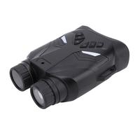 Jectse Binocoli Compatti per Adulti e Bambini, Binocolo 4K QHD, 48 MP Foto 8x Zoom Digitale Binocoli Ad Alta Potenza per il Viaggio All'aperto (BLACK)
