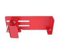 Jectse Blocco per Cuffia della Falciatrice, Supporto per Cuffia della Ruota della Falciatrice in Acciaio Resistente per Falciatrici a Spinta e Spandiconcime, con Rivestimento