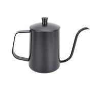 Jectse Bollitore per caffè, Bollitore per Acqua a Collo di Cigno 600ML, Beccuccio Lungo e Stretto, Teiera in Acciaio Inossidabile per Versare Sul caffè, per Irrigazione di Precisione per la Domestica