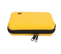 Jectse Borsa per Fotocamera Sportiva da Viaggio Portatile, PC e Nylon, Custodia da Trasporto per Fotocamera Sportiva Portatile Impermeabile per Vlogging (YELLOW)