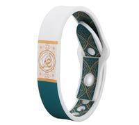 Jectse Bracciale NFC, Braccialetto di Controllo Accessi Touch to Play con Interfaccia Unica per Regali del Ringraziamento, Braccialetto in Gomma Portatile Leggero e Comodo per Uomini e (Tipo 2)