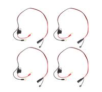 Jectse Cablaggio Caricabatteria Adatto per NOCO, Supporto per X-Connect M10 Cavo Terminale con Occhiello XL da 3/8 Pollici con Fusibile a Lama 20A 16AWG 22 Pollici