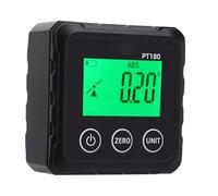 Jectse Calibro Angolare Digitale, Display Retroilluminato con Base Magnetica Mirino Angolare Ad Alta Precisione 4x90 Gradi con Funzione di Inversione Automatica, per la Lavorazione