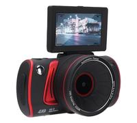 Jectse Camera da Vlog da 64 MP 4K, Zoom 18x, Videocamera da Viaggio AutoFocus Schermo Anti -Shake per Casa Selfie, Stile Vintage, per Incontri Familiari, Ricordi di Registri (BLACK)