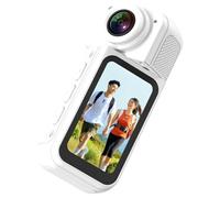 Jectse Camera D'azione per Pollice da 1080p con Angolo Largo 170 °, Lente Rotabile a 180 °, Camme di POV Magnetico con Schermo HD da 1,47 (Con scheda di memoria da 32 GB)