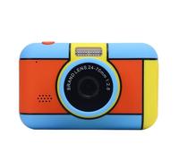 Jectse Camera Digitale da 32 MP, Piccola Fotocamera Compatta ABS 2,4 Pollici IP per Viaggi (BLUE)