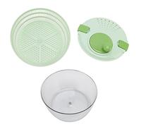 Jectse Centrifuga per Insalata PP 4L, Asciuga Verdure, Ciotola Scolainsalata, Asciuga Insalata con Multifunzione, Scolaverdure per Domestica