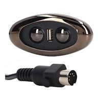 Jectse Controller per Divano Elettrico, Interruttore per Poltrona Reclinabile Elettrica a 5 Pin con Porta di Ricarica USB Retroilluminata a LED, Sostituzione della Poltrona Elevabile