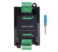Jectse Convertitore Riduttore di Tensione da 36-60V a 24V DC Regolatore con Ingresso Sotto Tensione Guardia di Corto Circuito per Supporto Ferroviario Elettronica Automobilistica