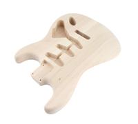 Jectse Corpo per Chitarra Elettrica Incompiuto, Chitarra Grezza in Legno di Noce con Tripli Fori per Pickup, Sostituzione del Corpo della Solida per Artigiani Costruttori Fai-da-te