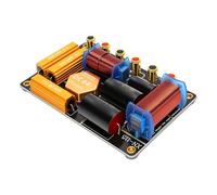 Jectse Crossover per Altoparlanti a Due Vie, Divisore di Frequenza da 550 W per Doppio Altoparlante Professionale da 10-12 Pollici con Chip di Protezione Ad Alta Frequenza, Dissipazione