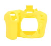 Jectse Custodia Alla Fotocamera in Silicone per D7100 D7200, Copertura della Custodia Morbida della Fotocamera, Anti -scratch Anti -slip, Fit Slim, Fotocamere Leggero Protezione per (YELLOW)