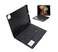 Jectse Custodia Tablet con Tastiera, Tastiera Retroilluminata Bluetooth con Rotazione di 360 Gradi per Pad Air 11 Pollici M4 M3 M2, Pad Pro 11 Pollici, 10,9, con LED RGB a 7