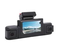 Jectse Dash Cam 4K, 3 Telecamere per Auto Anteriori e 1 Posteriori a 360 Gradi con Risoluzione 1440P 1080P Controllo App WiFi Registrazione in Loop con Sensore G, con Tipo C, per