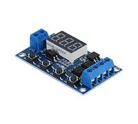 Jectse DC5V - Modulo relè Temporaizzato 36v ， Modulo Interruttore di Ritardo On/off Timer Regolabile ， Interruttore Timer di Ritardo Ciclo di Ativazione relè di