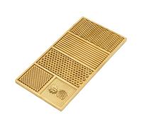 Jectse Designer di Ghiaccio Vassoio, Materia in Ottone, Modelli Multipli, Funzionamento Semplice, Portatile, Realizzato in 5 Secondi, Trattamento Superficiale Antiruggine, Maggiore Durata