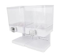 Jectse Dispenser per Cereali, Contenitore Ermetico per Alimenti Secchi da 3,7 Litri, Dispenser per Cereali in PET per Piano di Lavoro della, per Chicchi di caffè e Caramelle per la Dispensa