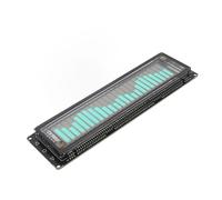 Jectse Display del Livello dello Spettro Musicale Indicatore Luminoso Acrilico a Doppio Controllo per Telefoni, Computer, Lettori DVD, Bianco