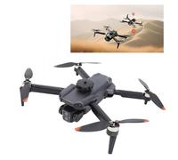 Jectse Drone con Doppia Fotocamera, Quadro di Potenza Senza Spazzole Senza Telecomando con Ritorno GPS, Visualizzazione dello Schermo, Evitamento degli Ostacoli Intelligente per il (BLACK)