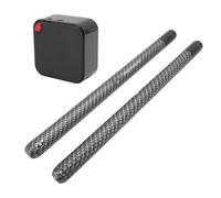 Jectse Drumstick D'aria Virtuali, Bastoncini di Batteria Elettrica Portatili per Adulti per Principianti, Set di Prove Silenziose del Suono, Supporto, Bassa Latenza, Viaggio e