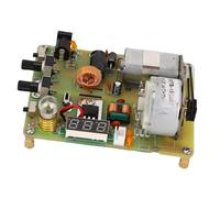 Jectse Esperimento Scientifico Generatore Alimentato a Mano, Regolatore di Tensione Educativa della velocità di Rotazione Regolabile, Modello PCB Indicatore LED per L'insegnamento (DC)