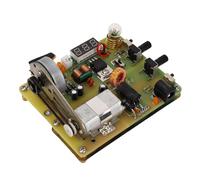 Jectse Esperimento Scientifico Generatore Alimentato a Mano, Regolatore di Tensione Educativa della velocità di Rotazione Regolabile, Modello PCB Indicatore LED per L'insegnamento (AC)