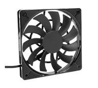 Jectse Fan Case PC, 120x120x15mm 1800 Giri/Min Ventola di Raffreddamento CPU Silenzioso per Computer, 11 Lame, Flusso d'Aria da 44,51 Cfm, Regolamentazione Automatica, Interfaccia