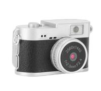 Jectse Fotocamera Digitale retrò Compatta 2K con Schermo a Colori da 1,47" e Luce di Riempimento a LED - Perfetta per gli Appassionati di Fotografia di Tutti i Giorni - Design Vintage (BLACK)