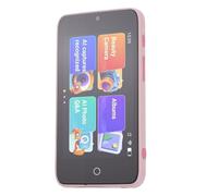 Jectse Fotocamera per Bambini Ai, Fotocamera Digitale per Dialogo Vocale con Riconoscimento Oggetti a Doppia Lente da 2 MP 5 MP, con Touch Screen da 4 Pollici WiFi Lettore MP3 Memoria (PINK)