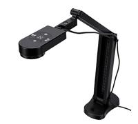 Jectse Fotocamera per Documenti USB, 4K 8MP con Doppio Microfono AI Luci LED a 3 Livelli Design Pieghevole con Inversione 'immagine, per Lezioni a Distanza Riunioni Online Presentazioni