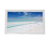Jectse Frame di Foto Digitale WiFi con Potente compatibilità, Schermo LCD LED da 21,5 Pollici per la Visualizzazione della pubblicità in Ufficio (Spina europea)