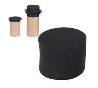 Jectse Fumo Spugna da 110 Mm per il Tubo di Porta 'armadio Altoparlanti, Riflesso dei Bassi per Speake di Altezza 80 Mm, Riduce le Onde e il Rumore del, Migliora la Risposta dei Bassi