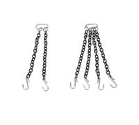 Jectse Gancio per Modello di Gru, Accessorio Decorativo per Gancio di Traino 1/50, di Traino per Auto Telecomandato, Accessorio per Catena di Gru in Metallo per Veicolo da Arrampicata su Camion (8 cm)