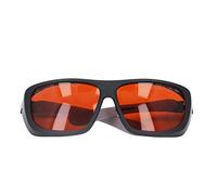 Jectse Gli Occhiali per la Sicurezza degli Occhi Filtrano in Modo Efficiente la Luce per i Tecnici in Fibra Ottica (BLACK)