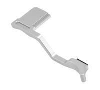 Jectse Grip per Pollice Adatto per X T50, Copertina di Scarpe Calde per il Pollice della Fotocamera, Design Ergonomico in Lega di Alluminio con Copertura per Scarpe Calde Incorporate (SILVER)