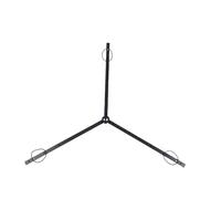 Jectse Guida da Pavimento per Stabilizzatore per Treppiede, Stabilizzatore per Montante Triangolare Pieghevole in Alluminio per Kit di Livellamento, Accessori per Treppiede per Attrezzatura