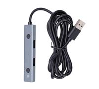 Jectse Hub AI USB 3.0, Trascrizione da Voce a Testo in Tempo Reale | Adattatore Multiporta USB con Traduzione Multilingue Che Supporta L'input Vocale, Lunghezza Cavo 1,5 M, per