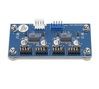 Jectse Hub Dati AD Alta velocità, Ottima CompatiBilità Cavo di Prolunga Header USB A Scheda da 9 Pin da 1 A 4 Accessori Connettore USB 2.0 per Computer